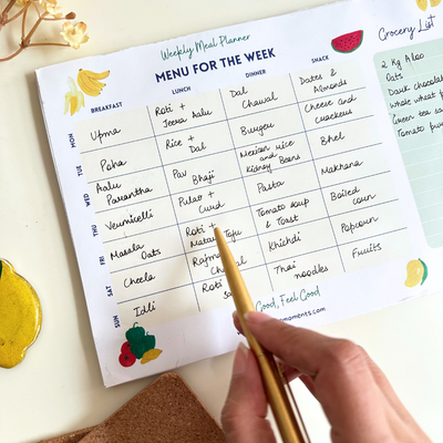Color the moments Weekly Meal Planner Meany Planner Lifestyle Photo