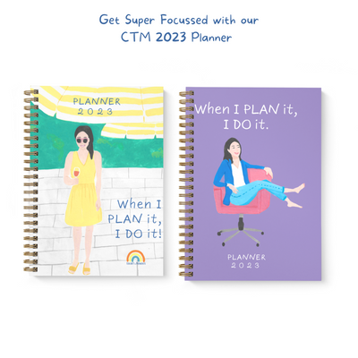 2023 Planners to help you get super focused on your goals.