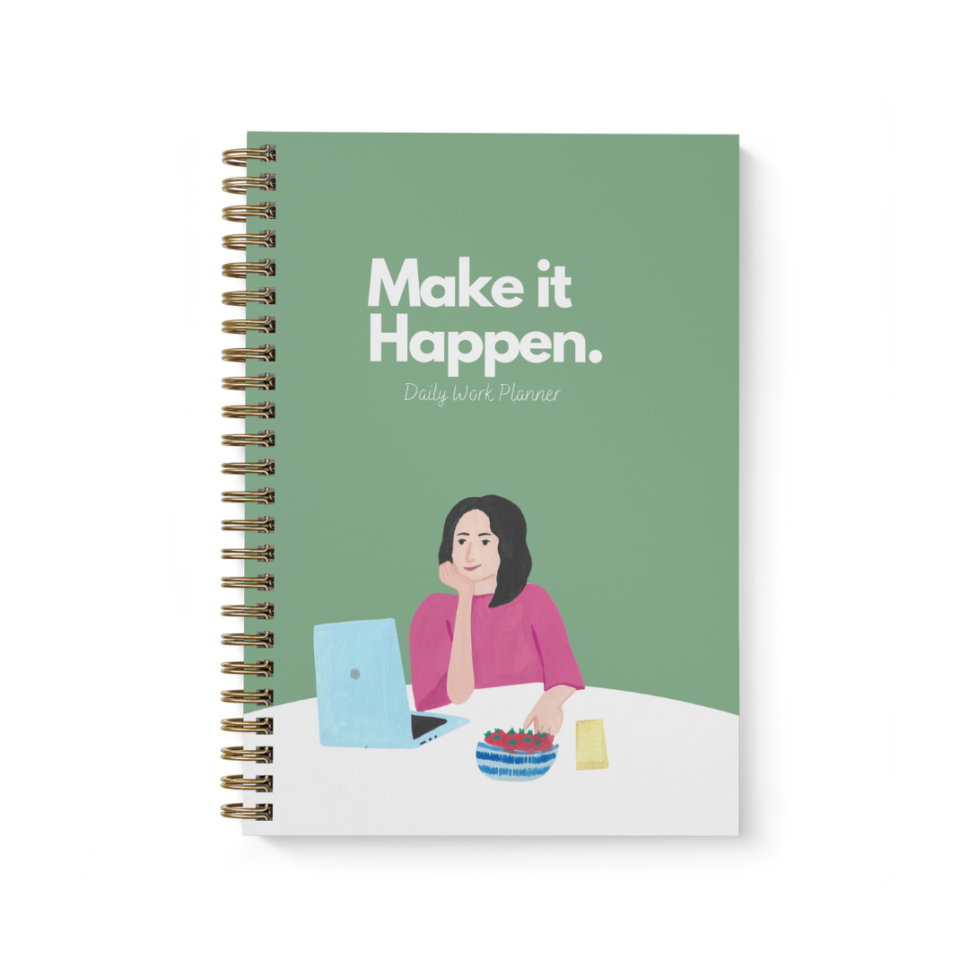 Make it happen daily work planner