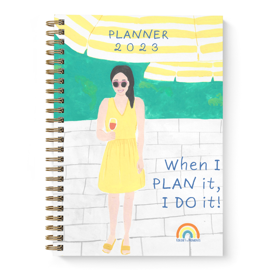 2023 Planner and Calendar Combo | When I Plan it I Do It